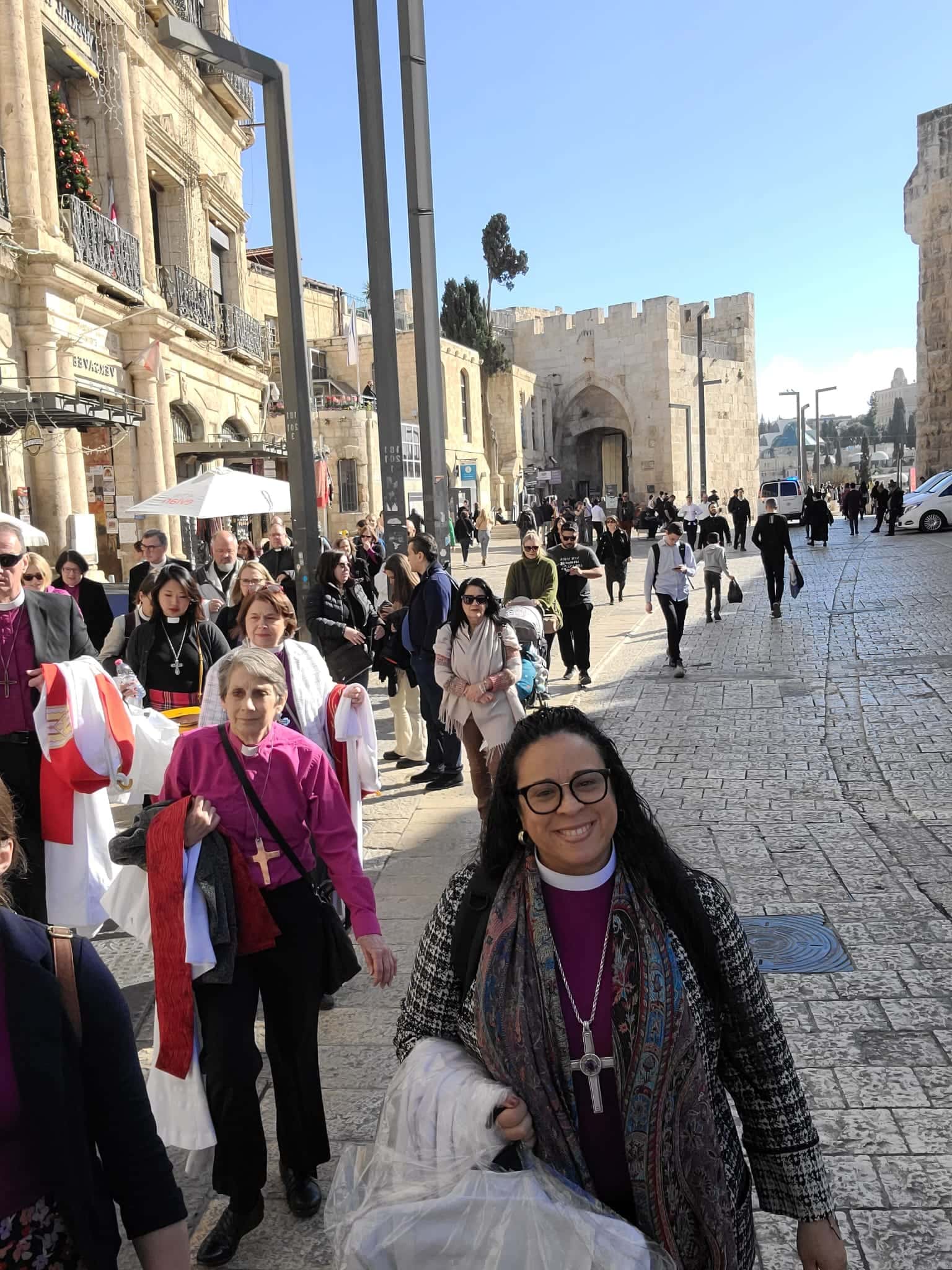 Bishop Leila in the Holy Land