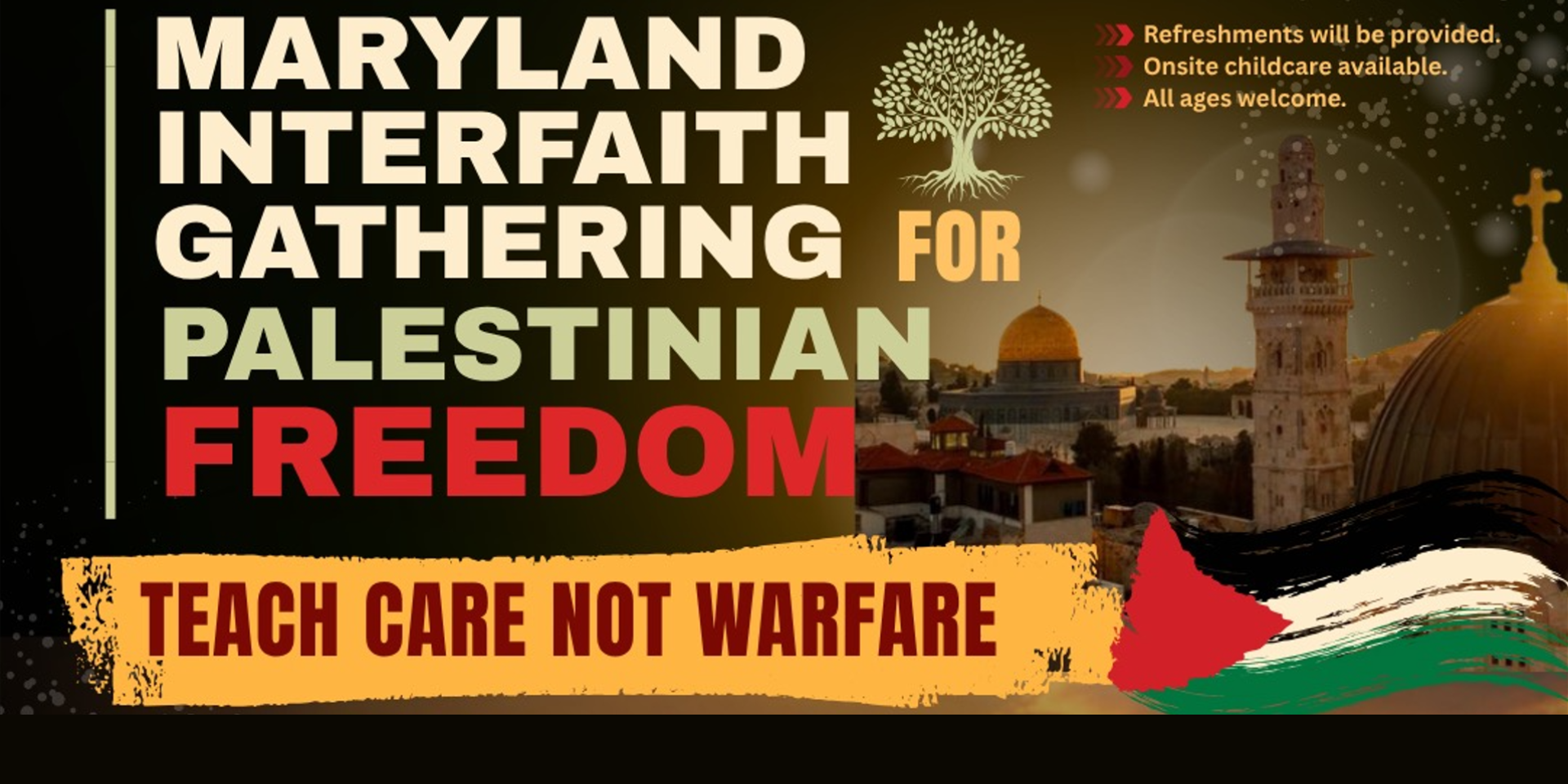 2026 MD Interfaith Gathering Palestinian Freedom